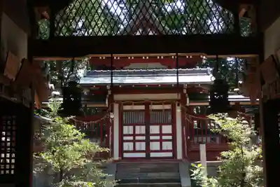 池坐朝霧黄幡比賣神社の本殿・本堂