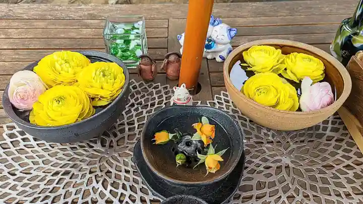 法輪寺の手水舎