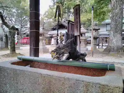 那古野神社の手水舎