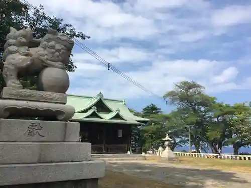 水天宮の狛犬