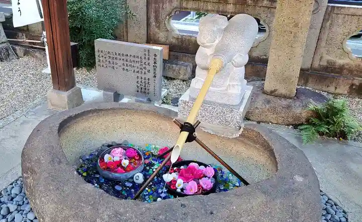 三輪神社の手水舎