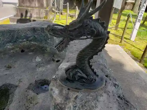 飛騨屋神明社の手水舎