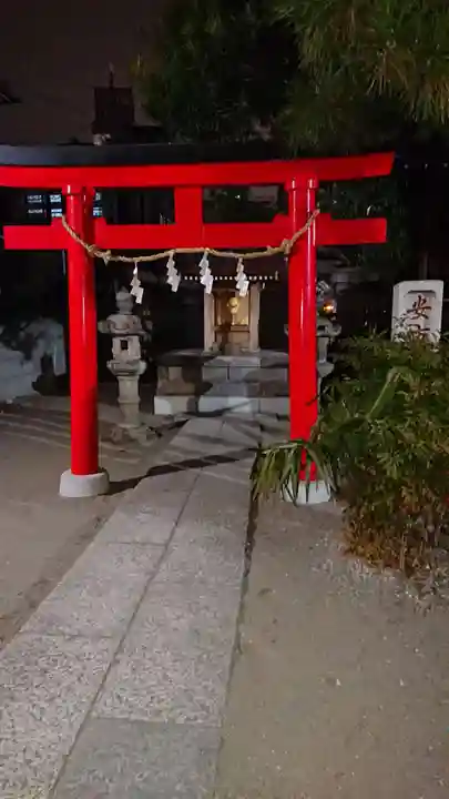 安方神社の鳥居