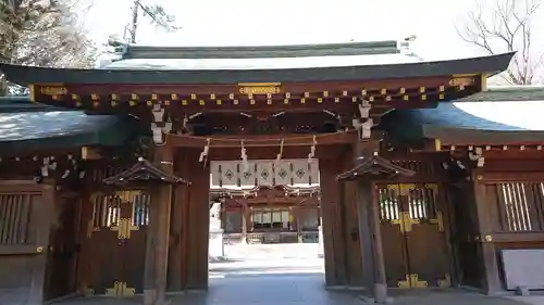 荻窪八幡神社の山門・神門