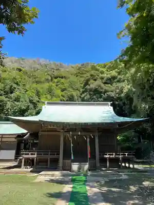 洲崎神社の本殿・本堂
