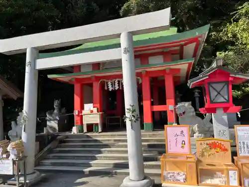 龍宮社の鳥居