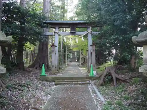 金井八幡神社の鳥居