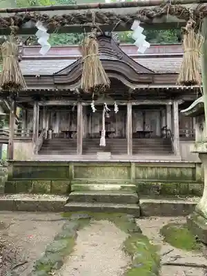 玉祖神社の本殿・本堂