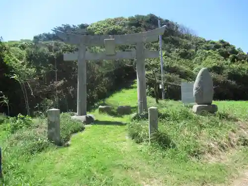 仲津宮（志賀海神社摂社）の鳥居