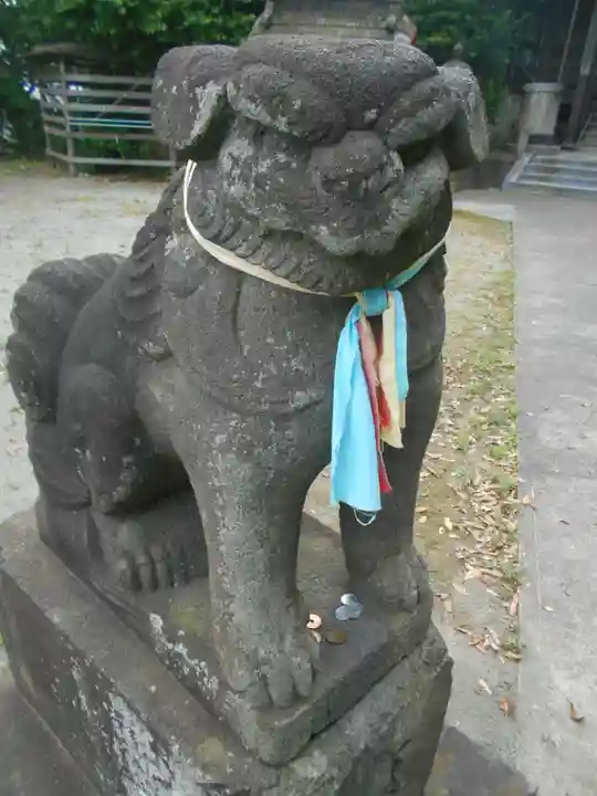 熊野神社(長井熊野神社)の狛犬