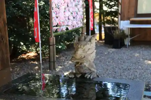 滑川神社 - 仕事と子どもの守り神の手水