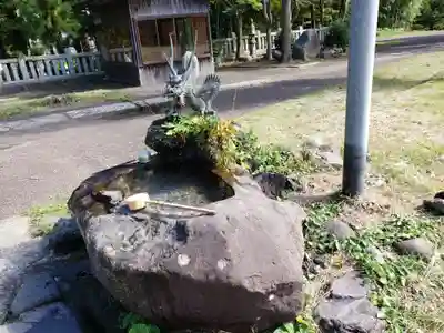 居多神社の手水舎