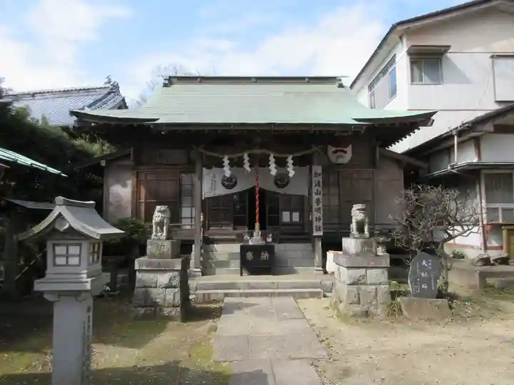 加波山普明神社の本殿・本堂