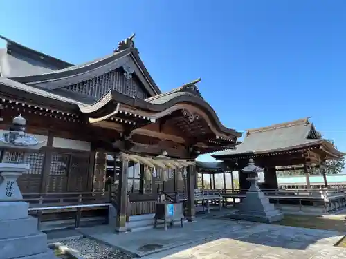 粟井神社の本殿・本堂