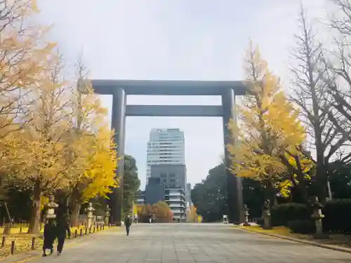 靖國神社の鳥居