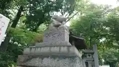 調神社の狛犬