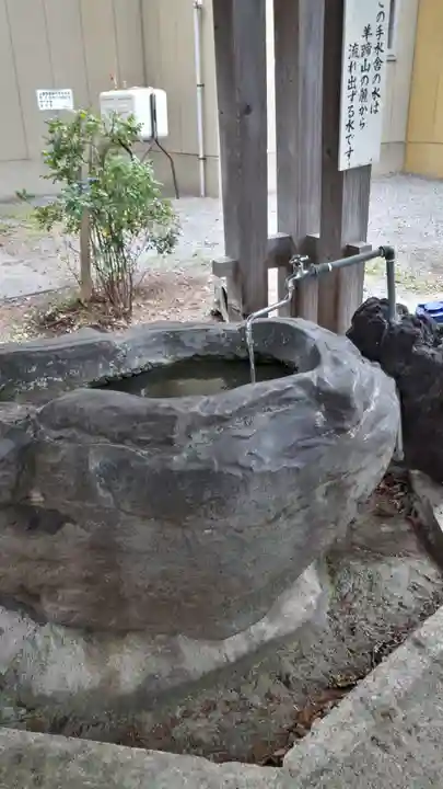 倶知安神社の手水舎