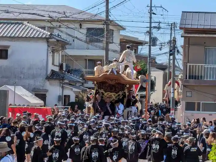 夜疑神社のお祭り