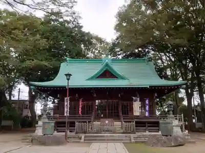 (下館)羽黒神社の本殿・本堂