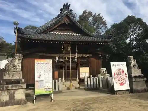 伊久智神社の本殿・本堂