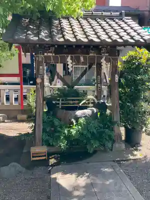 矢先稲荷神社の手水舎