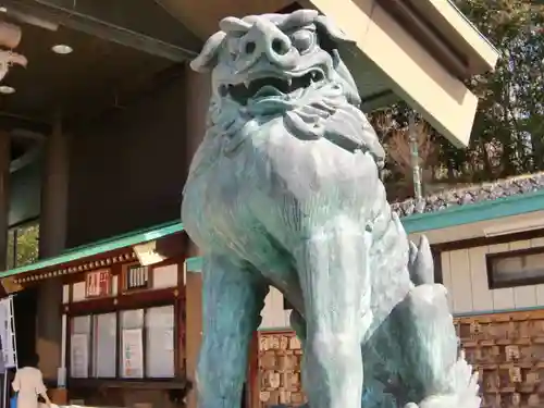 常陸国出雲大社の狛犬