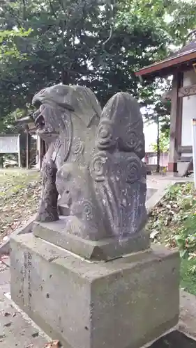 永山神社の狛犬