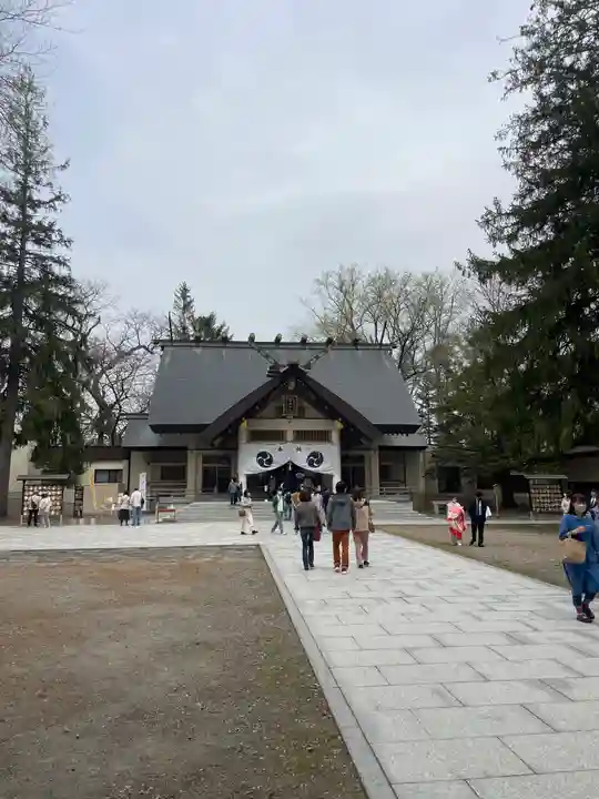 帯廣神社の本殿・本堂