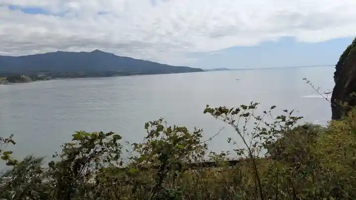 正一位稲荷社の景色