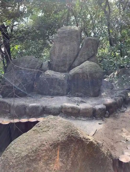越木岩神社の自然