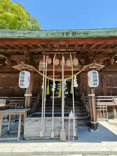 小名浜諏訪神社の本殿