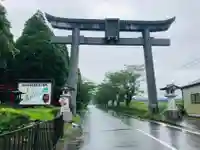 的野正八幡宮の鳥居