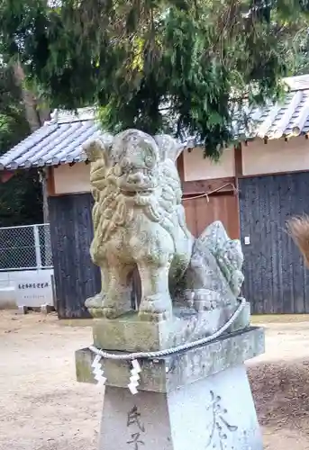 一王子神社の狛犬