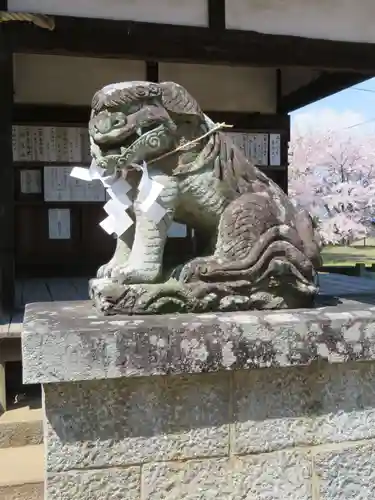 両之木八幡宮の狛犬