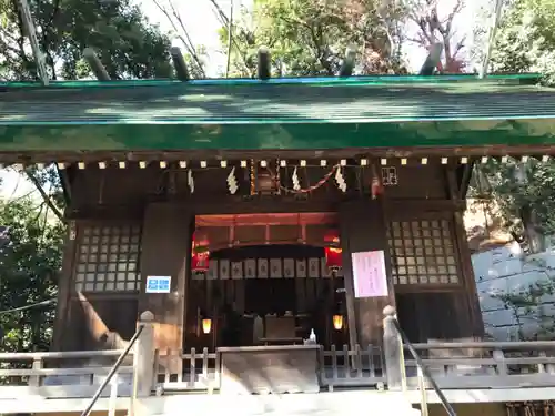 上野毛稲荷神社の本殿・本堂