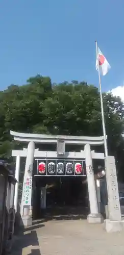 検見川神社の鳥居