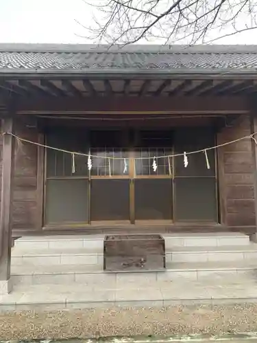 屯倉社（下三宅）の本殿・本堂