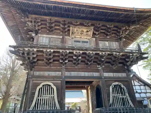 長勝寺の山門・神門