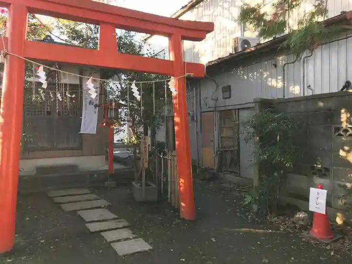 龍ケ崎八坂神社の鳥居