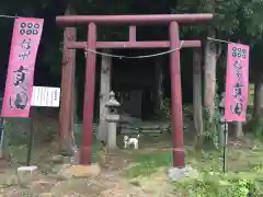 安智羅神社(松尾古城跡)の鳥居