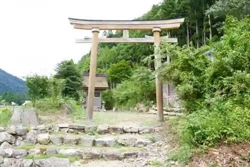 上の宮神社の鳥居