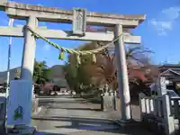 飯坂八幡神社の鳥居