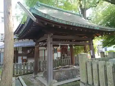 神明社（藤成神明社）の手水舎