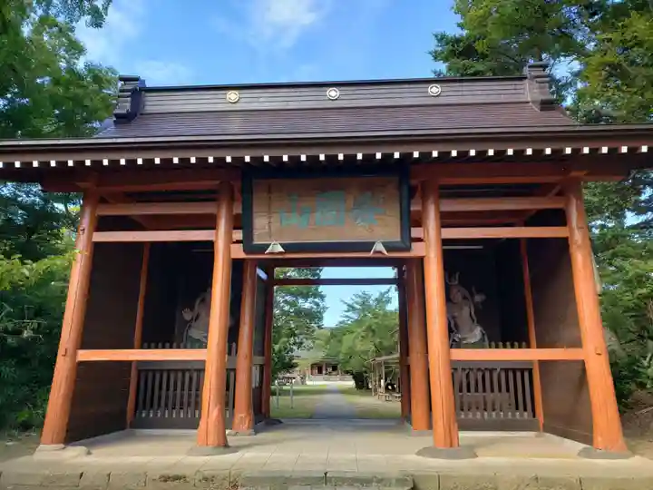 国分寺の山門・神門