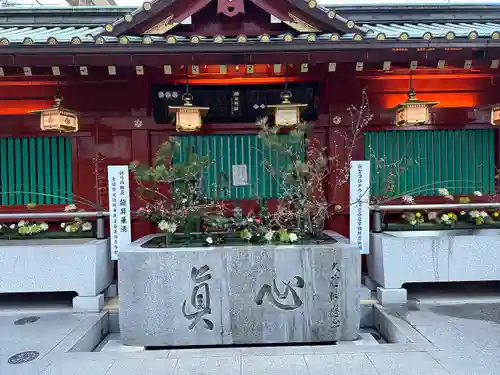 神田神社（神田明神）の手水舎