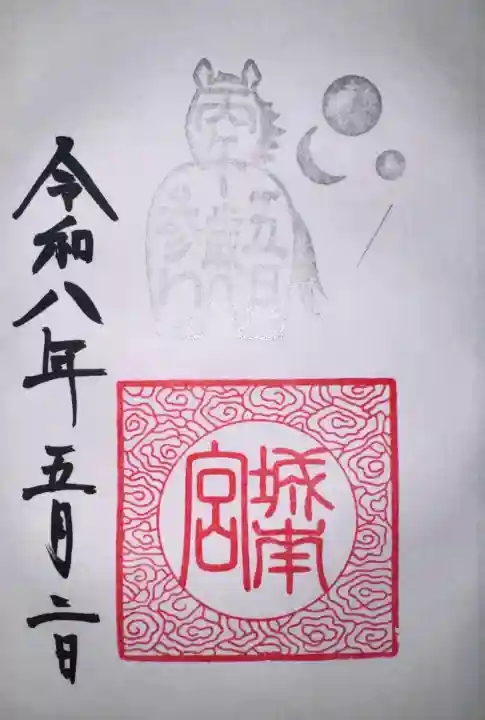 城南宮の御朱印