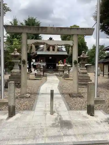 神明社（荒子神明社）の鳥居