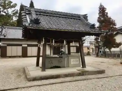 高取神明宮の手水舎