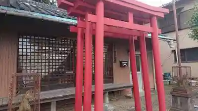 和物所稲荷神社の鳥居