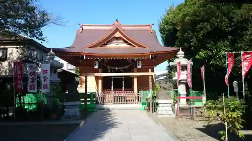 矢向日枝神社の本殿・本堂
